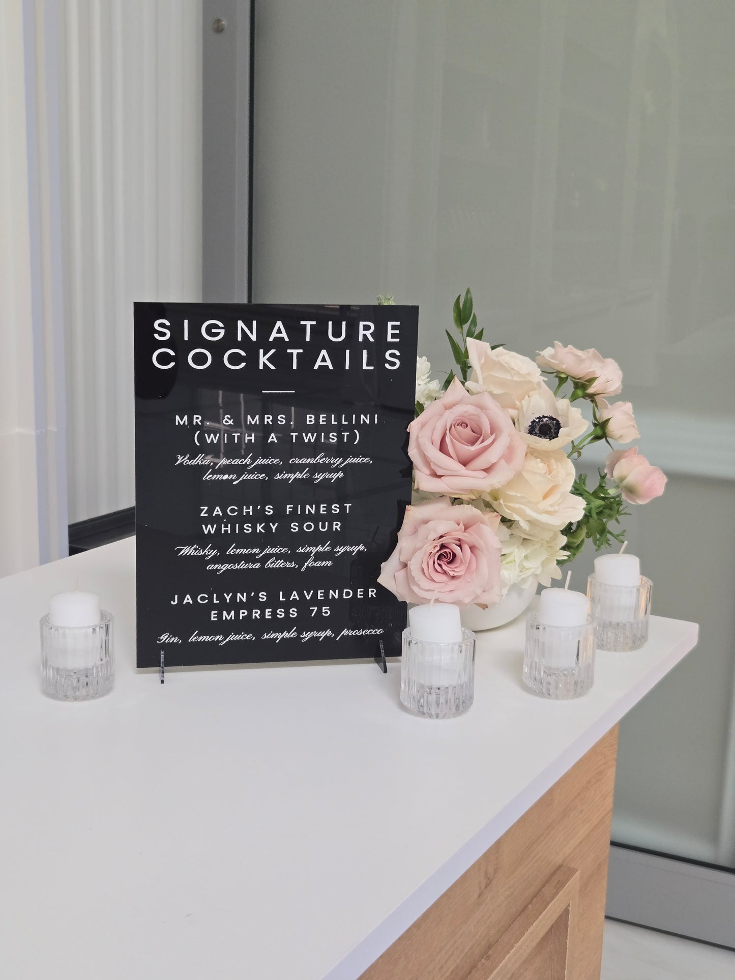 Custom Acrylic Engraving – Modern Laser Engraved Acrylic Signs