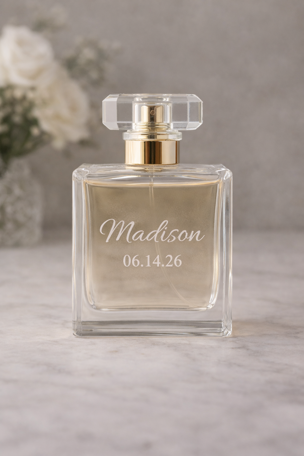 Custom Engraved Perfume Bottle