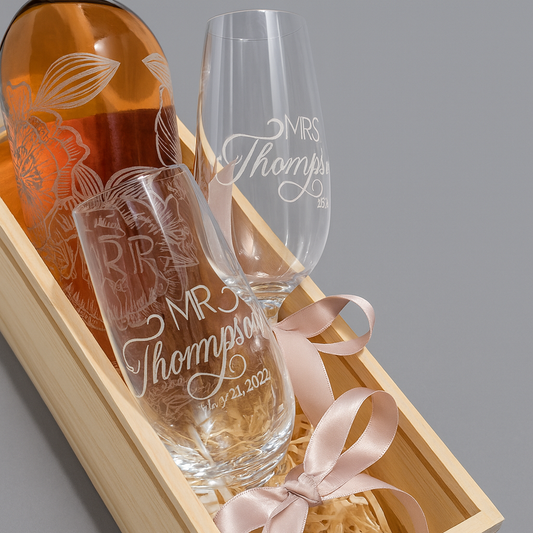 Custom Glass & Stone Engraving – Elegant Laser Engraved Keepsakes